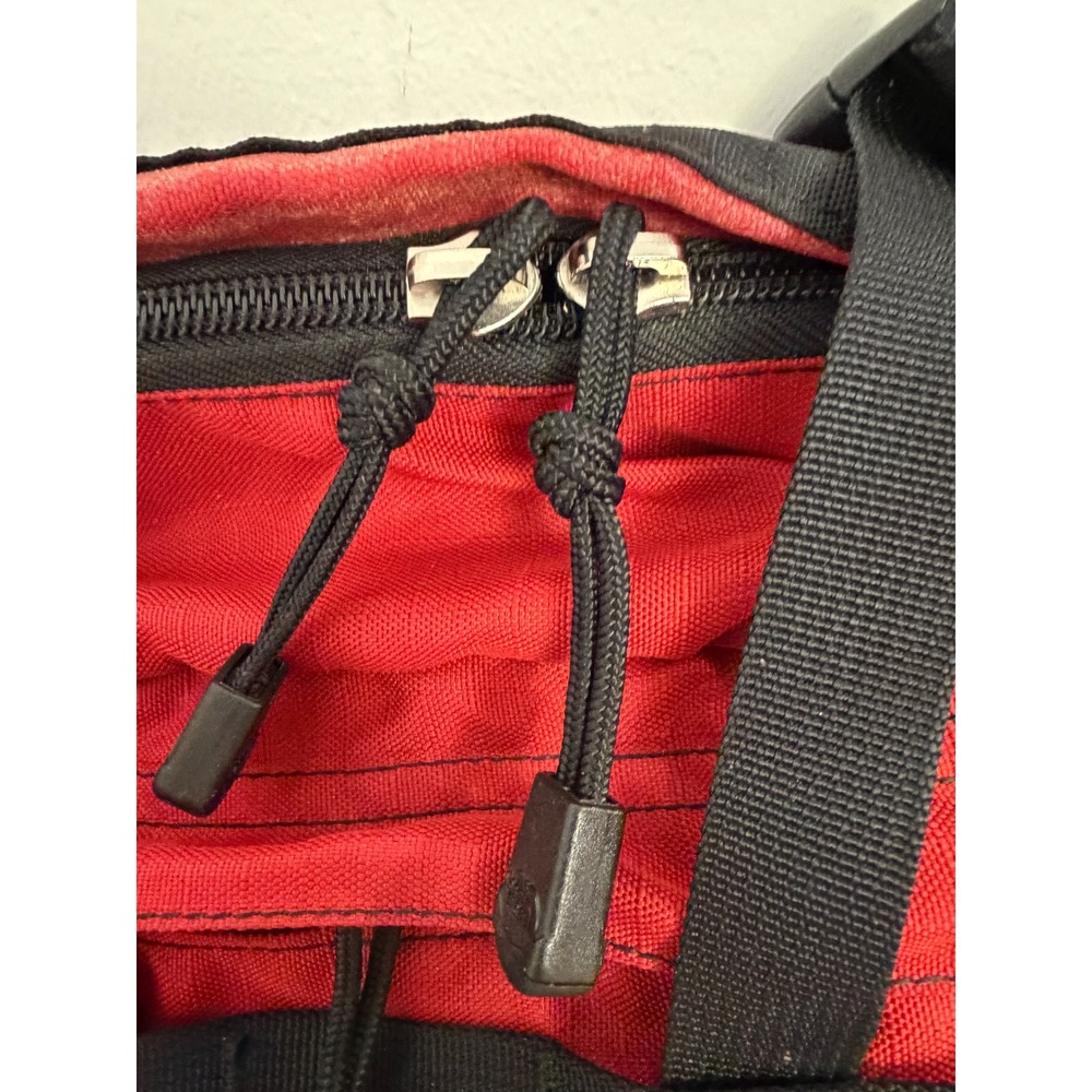The North Face Hiking Waist Pack Unisex OS Red Lumbar Bag Granola Trail - Picture 3 of 10